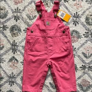 Carhartt Kids Bright Pink Overalls